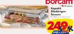 PAŞABAHÇE BORCAM KAPAKLI DİKDÖRTGEN TENCERE fiyat ve kampanya bilgisi